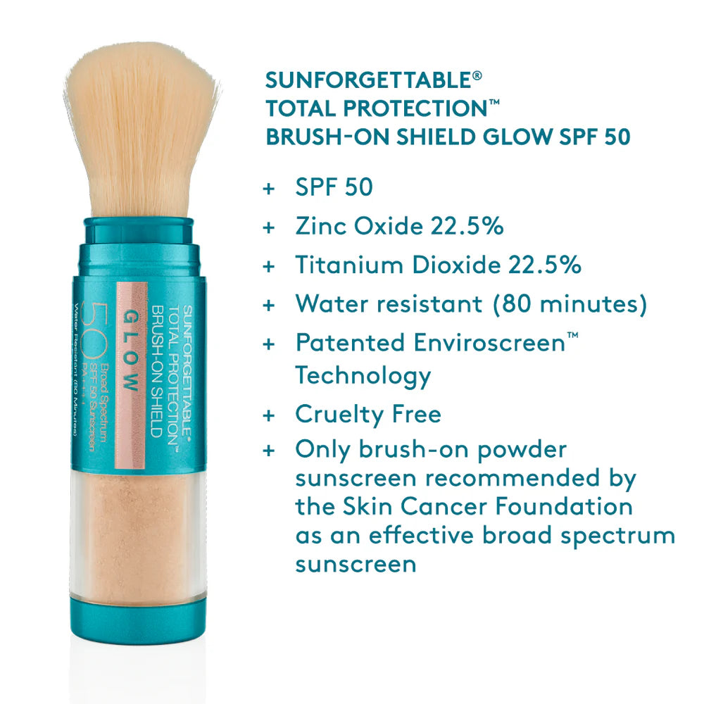 Poudre Sunforgettable® Total Protection® Brush-On Shield Glow SPF 50