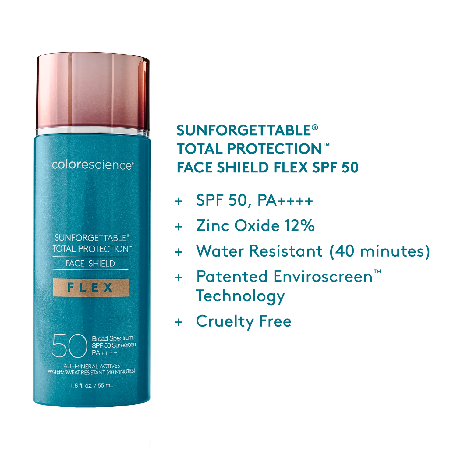 Crème solaire Sunforgettable® Total Protection® Face Shield Flex Fair SPF 50