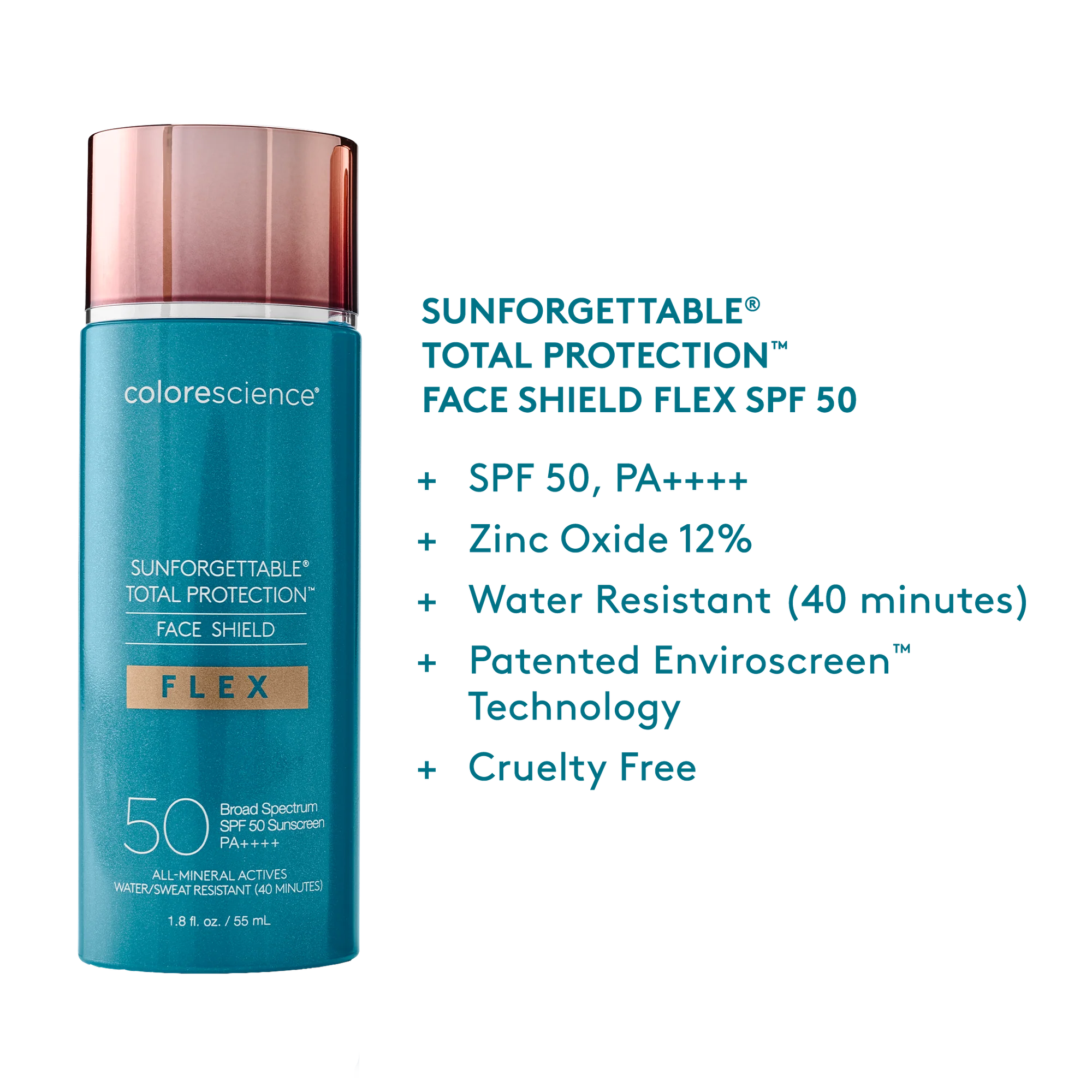 Crème solaire Sunforgettable® Total Protection® Face Shield Flex Fair SPF 50